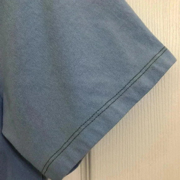 Banana Republic Blue T-Shirt Front Pocket Medium - Picture 5 of 16